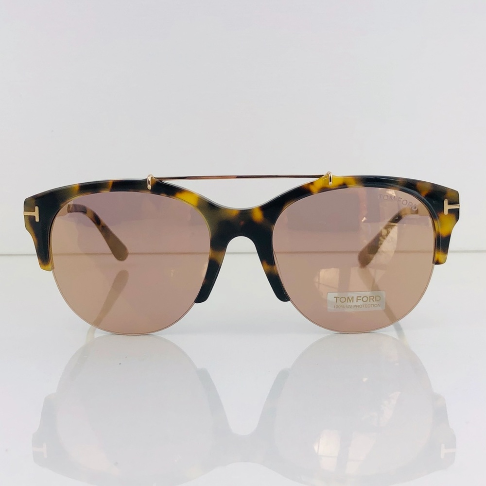 New TOM FORD Adrenne Rounded Sunglasses - Picture 5 of 16